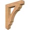 Ekena Millwork Olympic Arts & Crafts Smooth Bracket, Western Red Cedar, 5 1/2"W x 34"D x 38"H BKT06X34X38OLY03SWR - alternate 1
